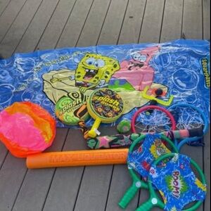 SpongeBob SquarePants Splash Play Set - Yellow, Pink, Green